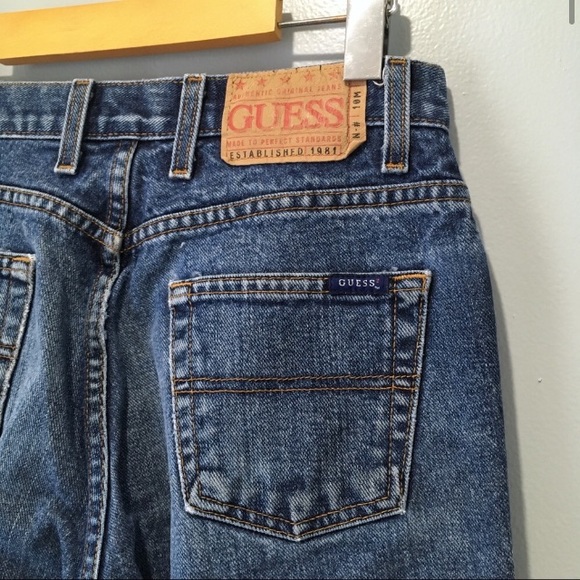 Vintage Guess Mid-Rise Blue Denim Bootcut Jeans - Picture 8 of 9